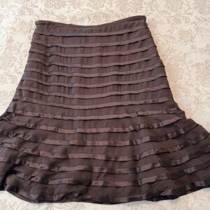 CARMEN MARC VALVO silk skirt  size 4